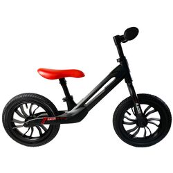 Bicicleta fara pedale QPlay Racer (Black/Red) Thumb