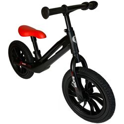 Bicicleta fara pedale QPlay Racer (Black/Red) Thumb
