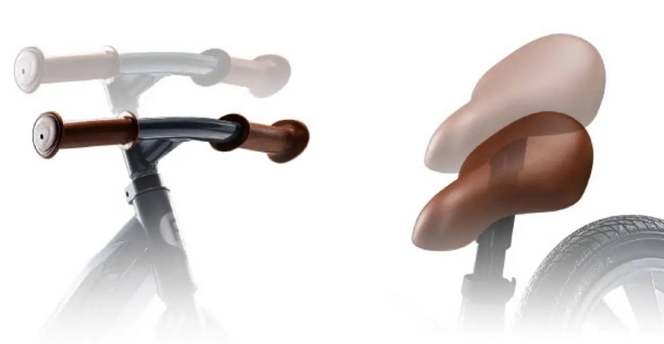 Bicicleta fara pedale Qplay Racer (Brown) - 3