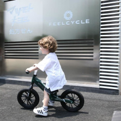 Bicicleta fara pedale QPlay Racer (Green) Thumb