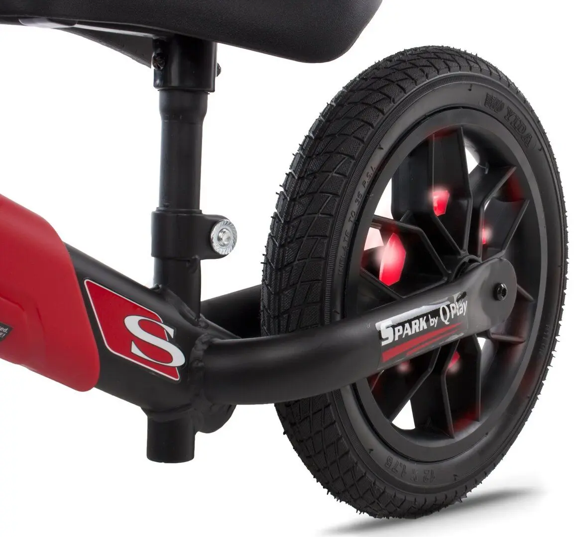 Bicicleta fara pedale Qplay Spark (Red) - 5