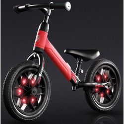 Bicicleta fara pedale QPlay Spark (Red) Thumb