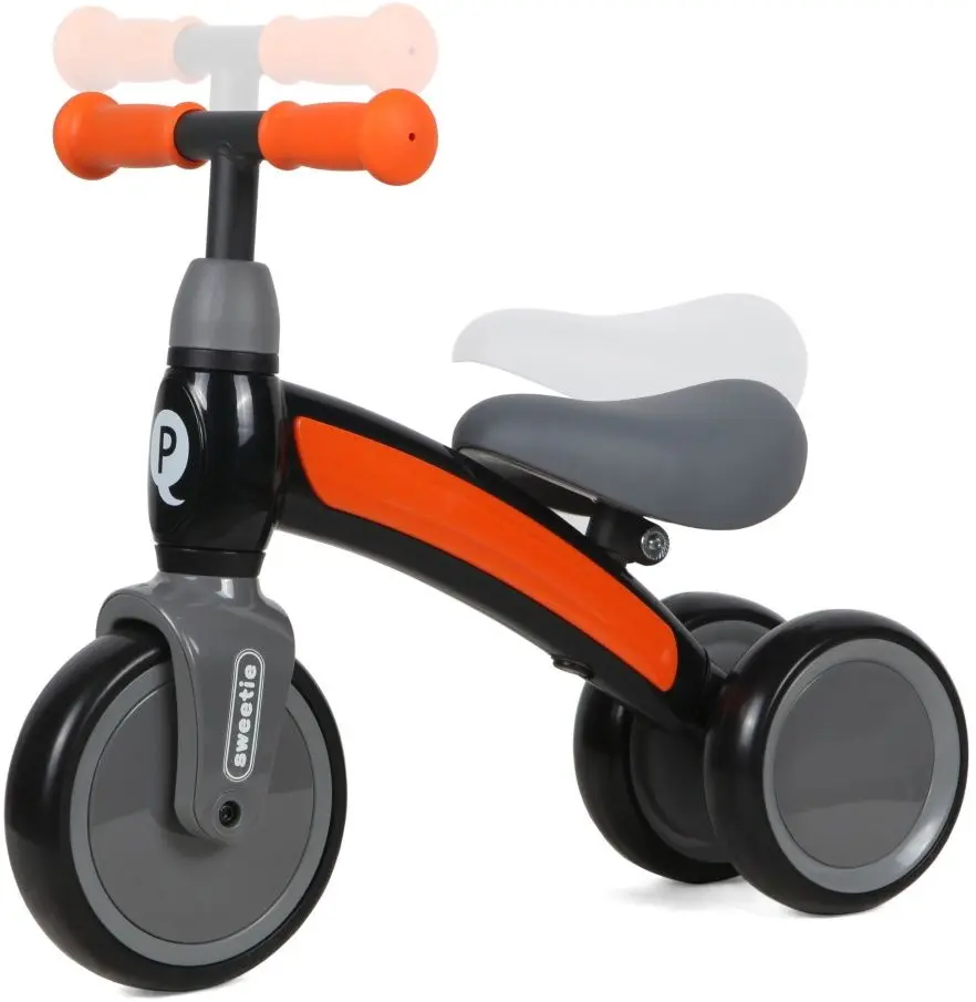 Bicicleta fara pedale Qplay Sweetie (Orange) - 3
