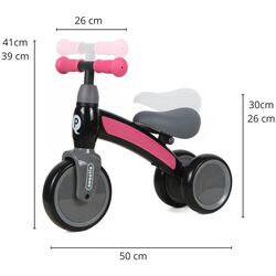 Bicicleta fara pedale Qplay Sweetie (Pink) Thumb