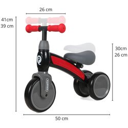 Bicicleta fara pedale Qplay Sweetie (Red) Thumb