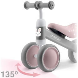 Tricicleta fără pedale Ricokids 760602 (Pink/Grey) Thumb