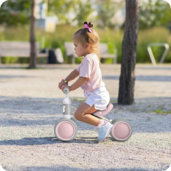 Tricicleta fără pedale Ricokids 760602 (Pink/Grey) Thumb