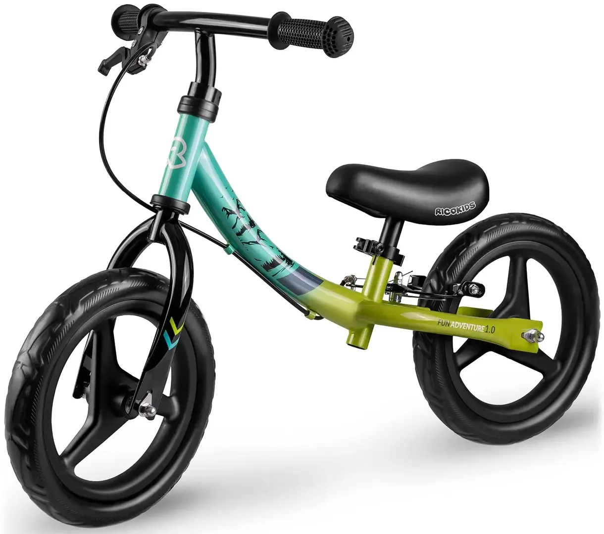 Bicicleta fara pedale Ricokids Fun Adventure 760802 (Multicolour)