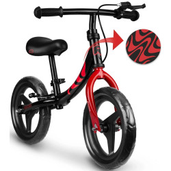 Bicicleta fara pedale Ricokids Fun Adventure 760804 (Red/Black) Thumb