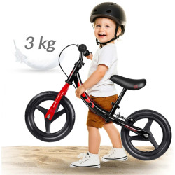Bicicleta fara pedale Ricokids Fun Adventure 760804 (Red/Black) Thumb