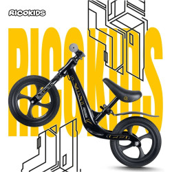 Bicicleta fara pedale Ricokids Funnu 760500 (Black) Thumb