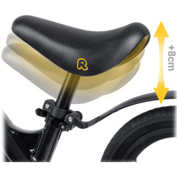 Bicicleta fara pedale Ricokids Funnu 760500 (Black) Thumb