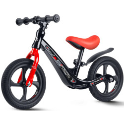 Bicicleta fara pedale Ricokids Funnu 760501 (Black/Red) Thumb