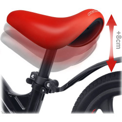 Bicicleta fara pedale Ricokids Funnu 760501 (Black/Red) Thumb