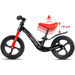 Bicicleta fara pedale Ricokids Funnu 760501 (Black/Red) Thumb