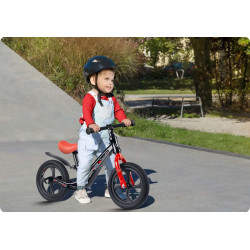 Bicicleta fara pedale Ricokids Funnu 760501 (Black/Red) Thumb