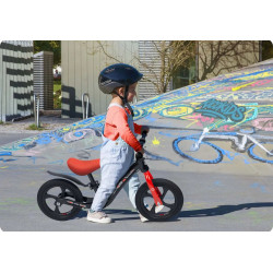 Bicicleta fara pedale Ricokids Funnu 760501 (Black/Red) Thumb