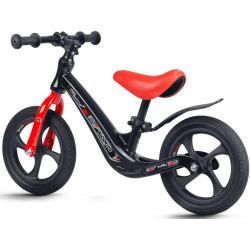Bicicleta fara pedale Ricokids Funnu 760501 (Black/Red) Thumb