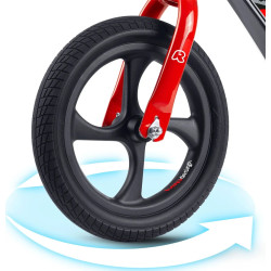 Bicicleta fara pedale Ricokids Funnu 760501 (Black/Red) Thumb