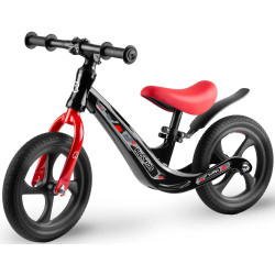 Bicicleta fara pedale Ricokids Funnu 760501 (Black/Red) Thumb