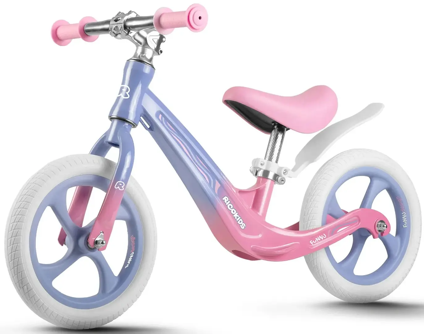 Bicicleta fara pedale Ricokids Funnu 760502 (Multicolour) - 2