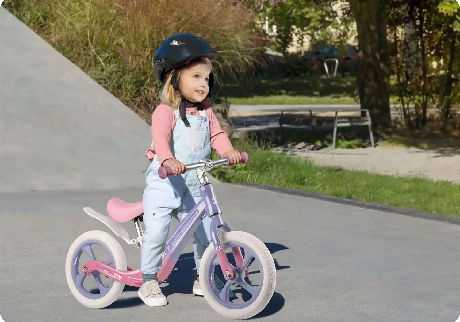 Bicicleta fara pedale Ricokids Funnu 760502 (Multicolour) - 13