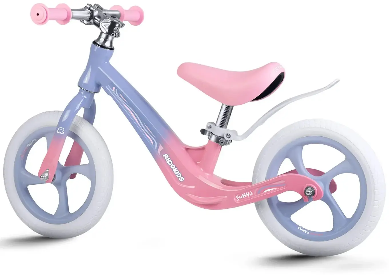 Bicicleta fara pedale Ricokids Funnu 760502 (Multicolour) - 4