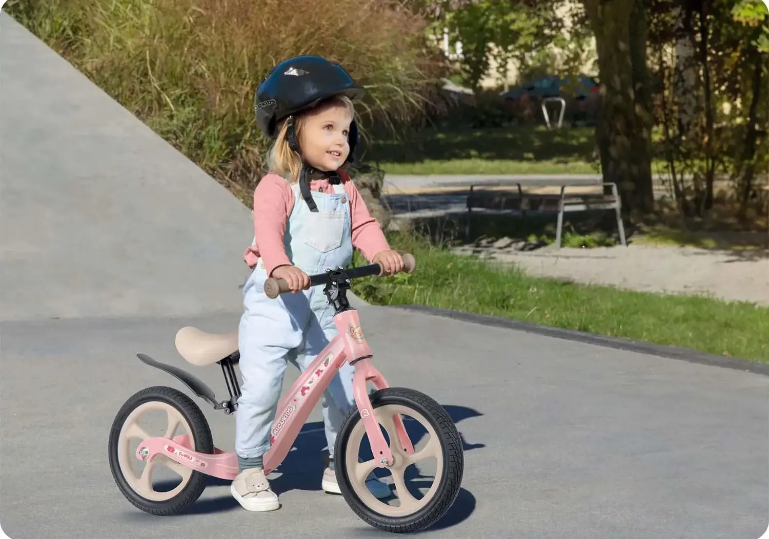 Bicicleta fara pedale Ricokids Funnu 760503 (Multicolour) - 14