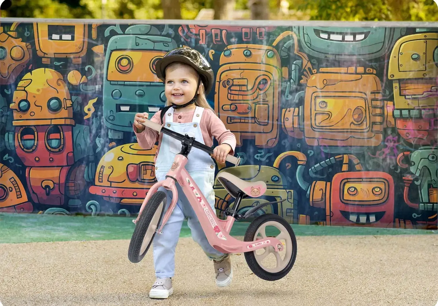 Bicicleta fara pedale Ricokids Funnu 760503 (Multicolour) - 16