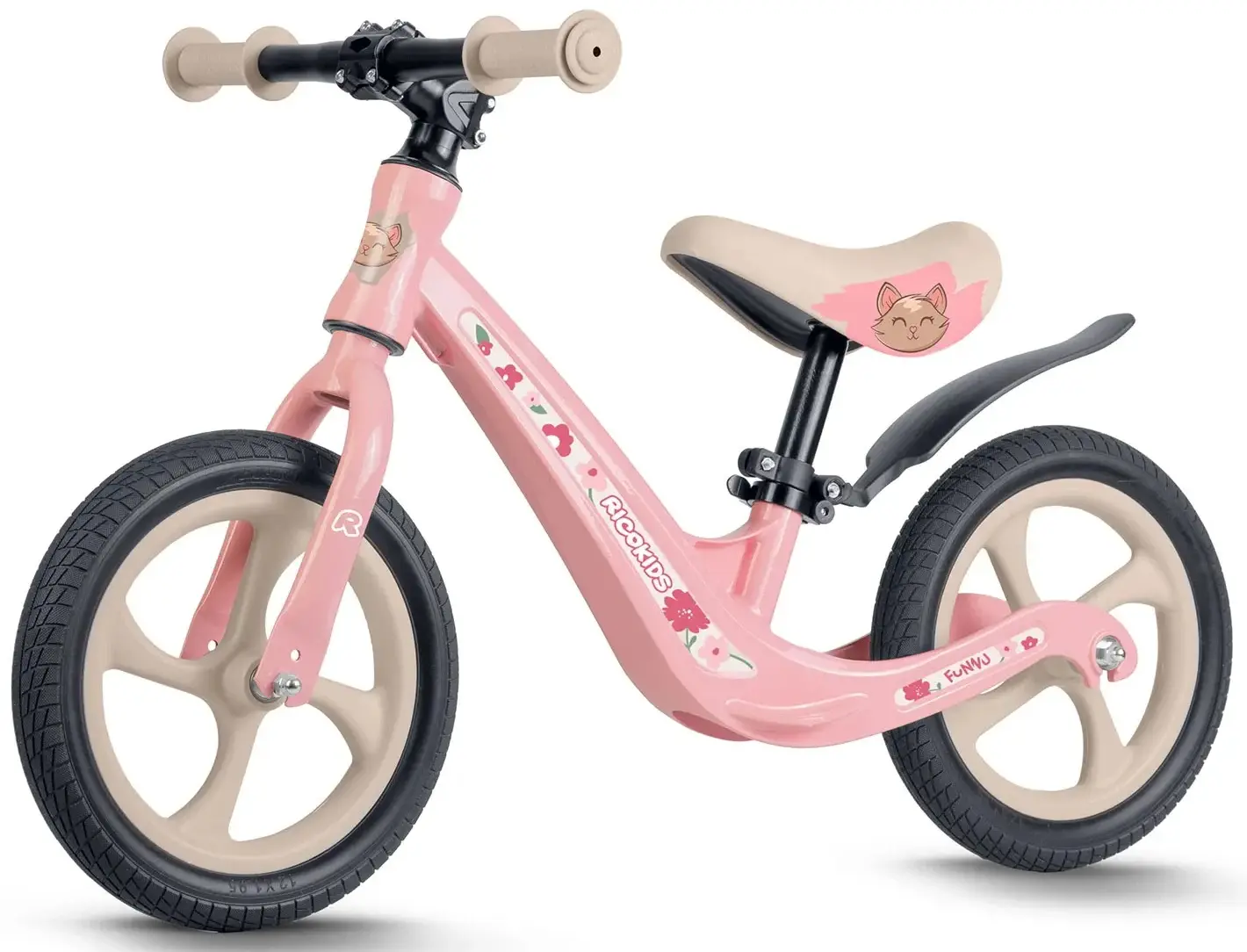 Bicicleta fara pedale Ricokids Funnu 760503 (Multicolour) - 3