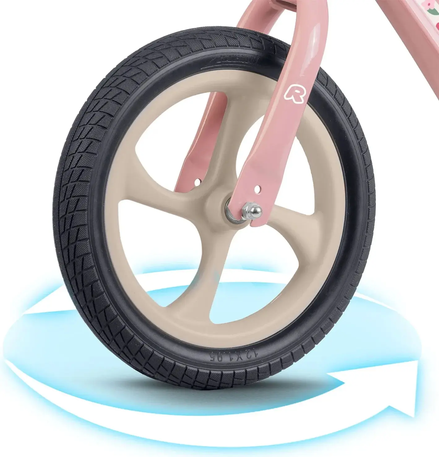 Bicicleta fara pedale Ricokids Funnu 760503 (Multicolour) - 8