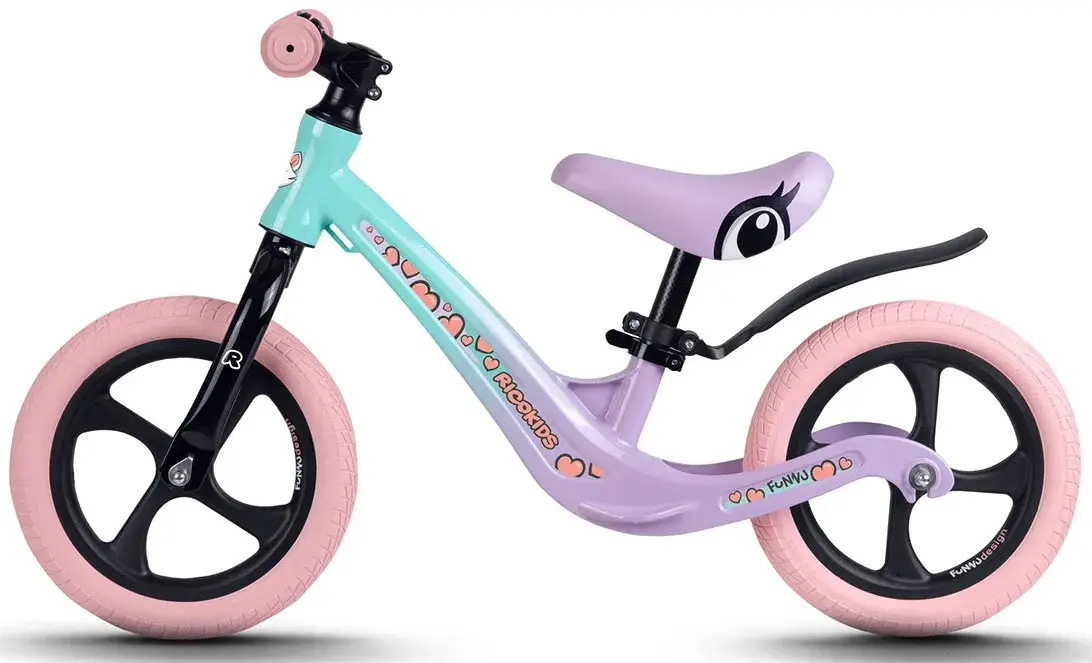 Bicicleta fara pedale Ricokids Funnu 760504 (Multicolour) - 3