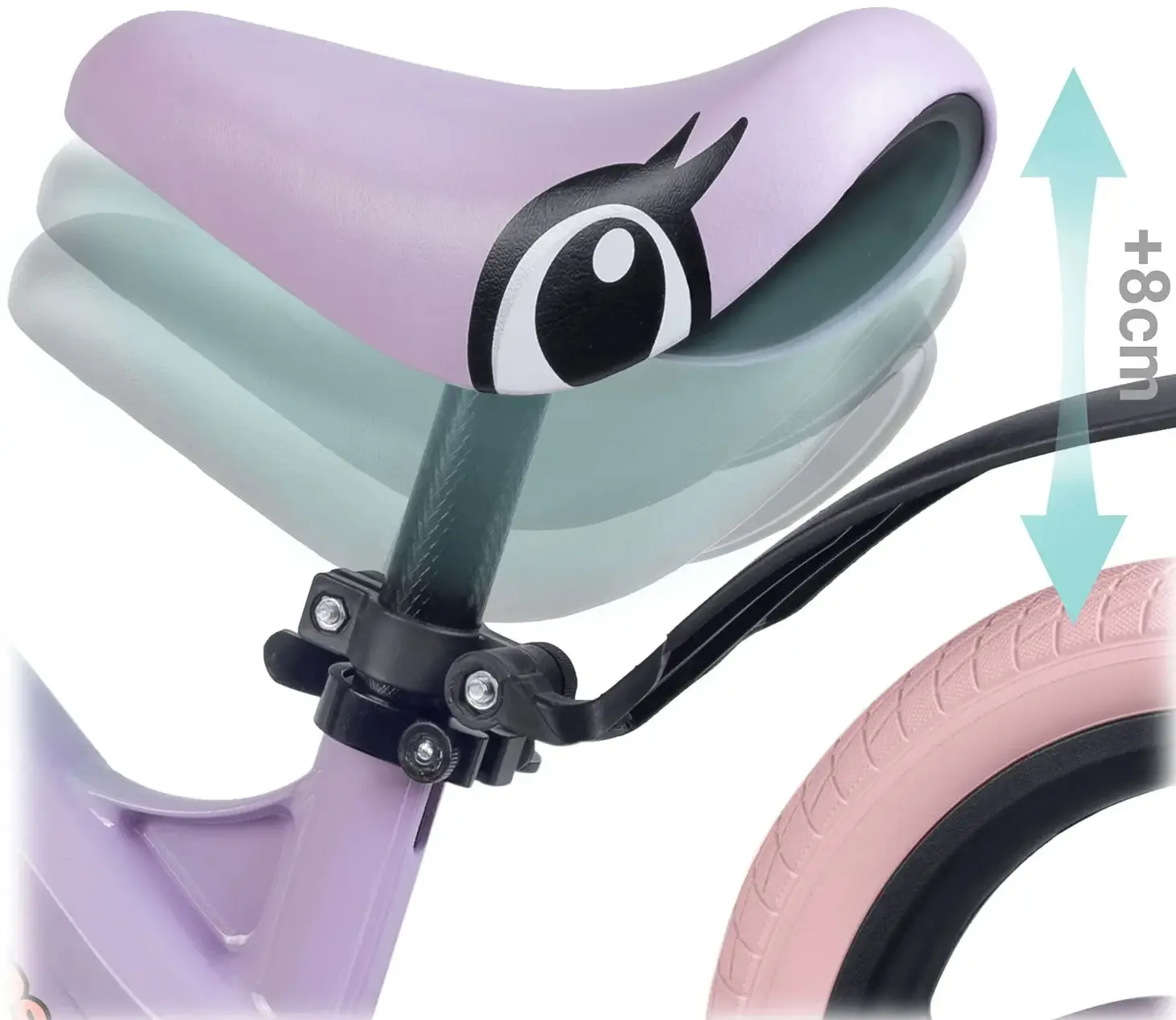 Bicicleta fara pedale Ricokids Funnu 760504 (Multicolour) - 10
