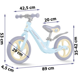 Bicicleta fara pedale Ricokids Funnu 760505 (Multicolour) Thumb