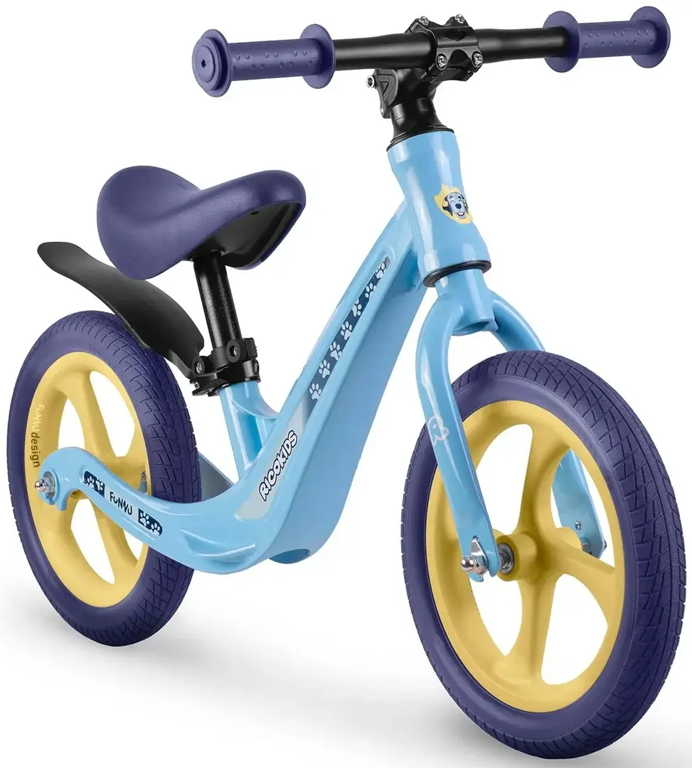 Bicicleta fara pedale Ricokids Funnu 760505 (Multicolour)