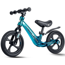 Bicicleta fara pedale Ricokids Funnu 760506 (Black/Metallic Blue) Thumb