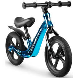 Bicicleta fara pedale Ricokids Funnu 760506 (Black/Metallic Blue)