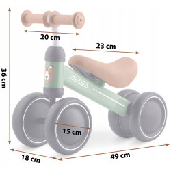 Беговел трёхколёсный Ricokids 760601 (Multicolour) Thumb