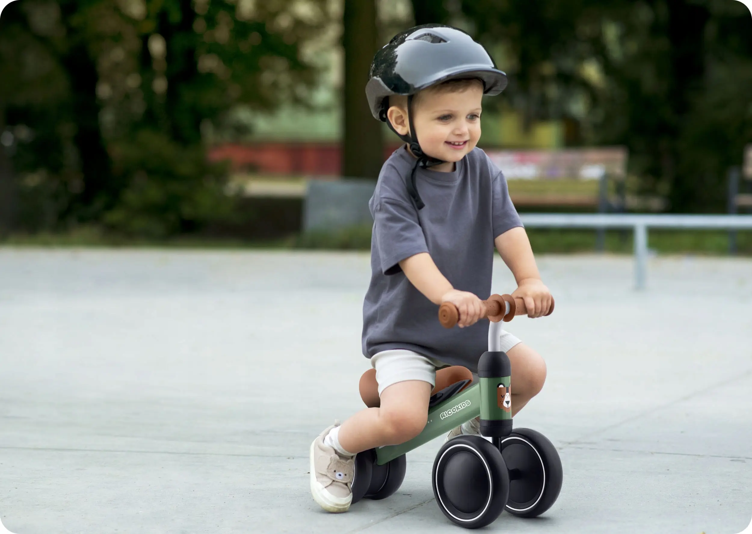 Беговел трёхколёсный Ricokids 760601 (Multicolour) - 11