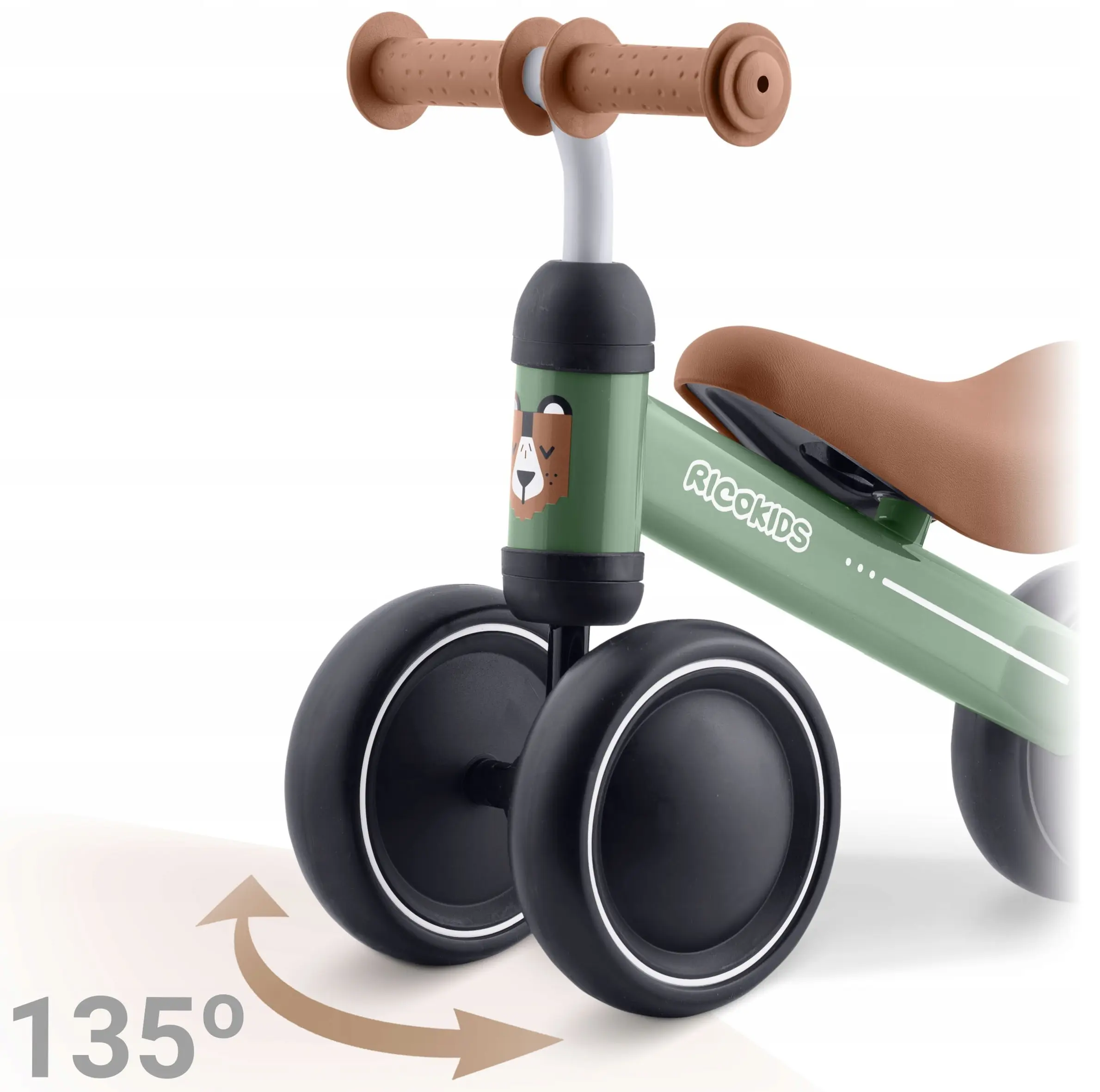 Беговел трёхколёсный Ricokids 760601 (Multicolour) - 4