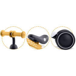 Беговел трёхколёсный Ricokids 760603 (Yellow/Black) Thumb