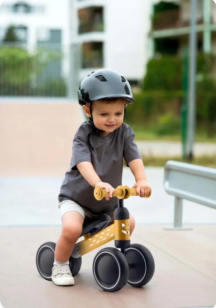 Беговел трёхколёсный Ricokids 760603 (Yellow/Black) - 10