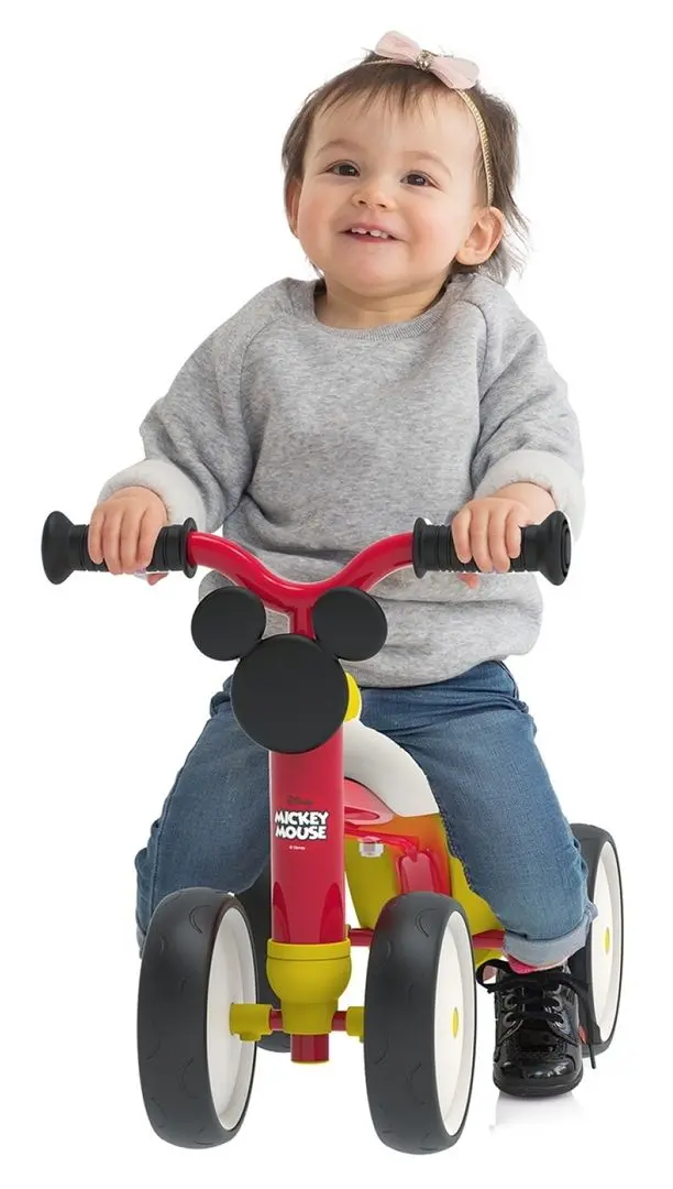 Bicicleta fara pedale Smoby Mickey Rookie 721404 (Red) - 2