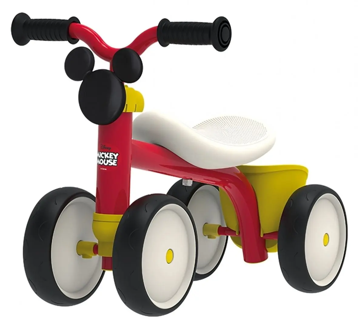 Bicicleta fara pedale Smoby Mickey Rookie 721404 (Red)