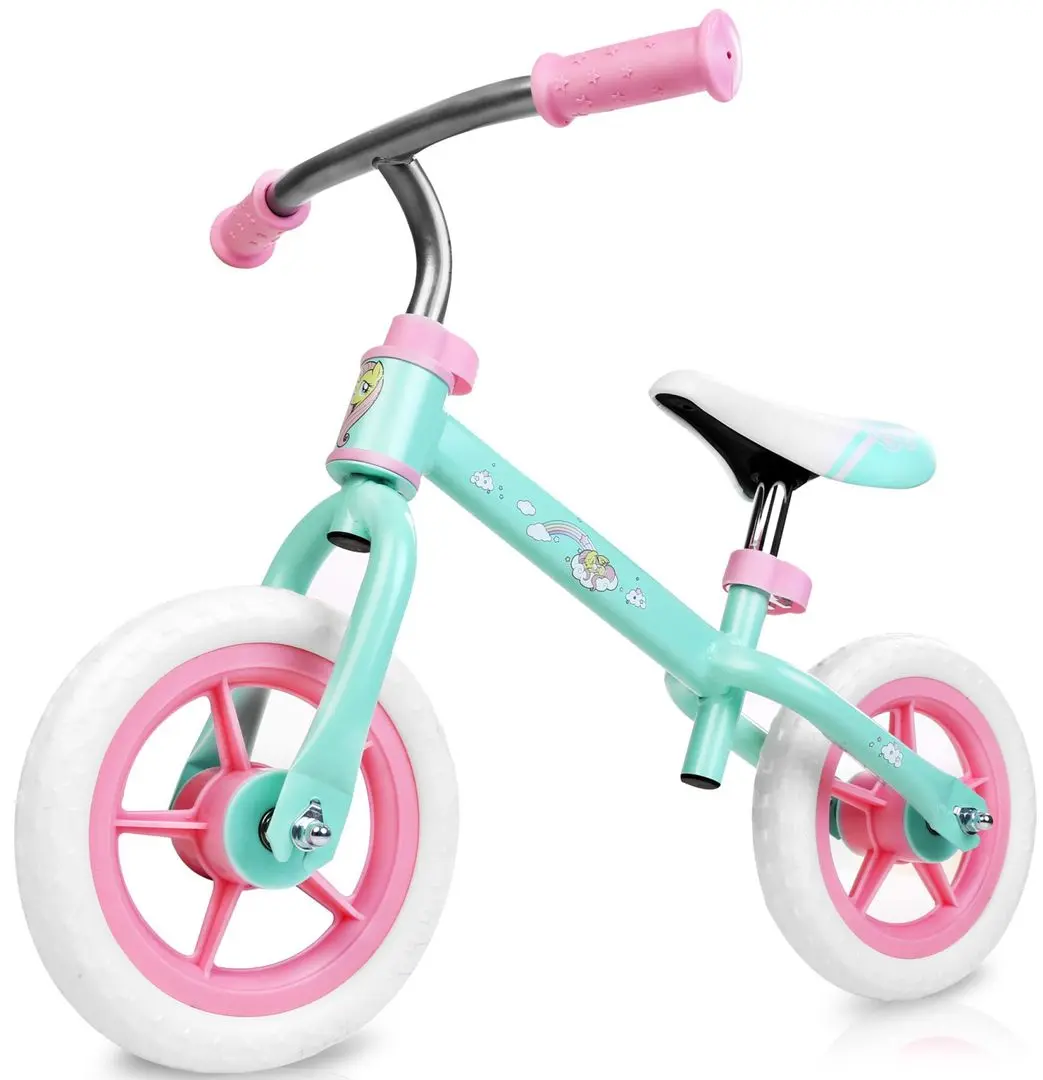 Bicicleta fara pedale Spokey My Little Pony 927195 (White/Turquoise) - 2