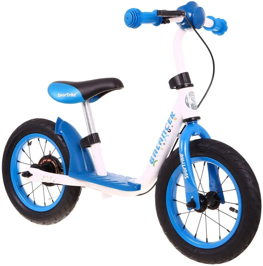 Bicicletă fără pedale SporTrike Balancer (Blue/White) - 2