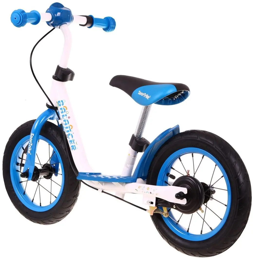 Bicicletă fără pedale SporTrike Balancer (Blue/White) - 3
