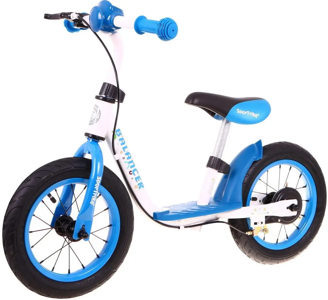 Bicicletă fără pedale SporTrike Balancer (Blue/White)