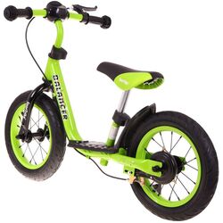 Bicicletă fără pedale SporTrike Balancer (Green/Black) Thumb