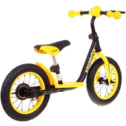 Bicicletă fără pedale SporTrike Balancer (Yellow/Black) Thumb